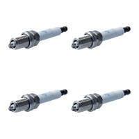 4 Spark Plugs with flat seal seat NGK suitable for...