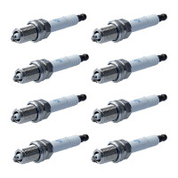 8 Spark Plugs with flat seal seat NGK suitable for...