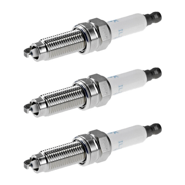 3 Spark Plugs fixed SAE connection NGK aftermarket expertise for AUDI and others