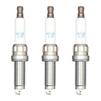 3 Spark Plugs with flat seal seat NGK aftermarket...