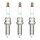 3 Spark Plugs with flat seal seat NGK aftermarket expertise for DS 7 and others