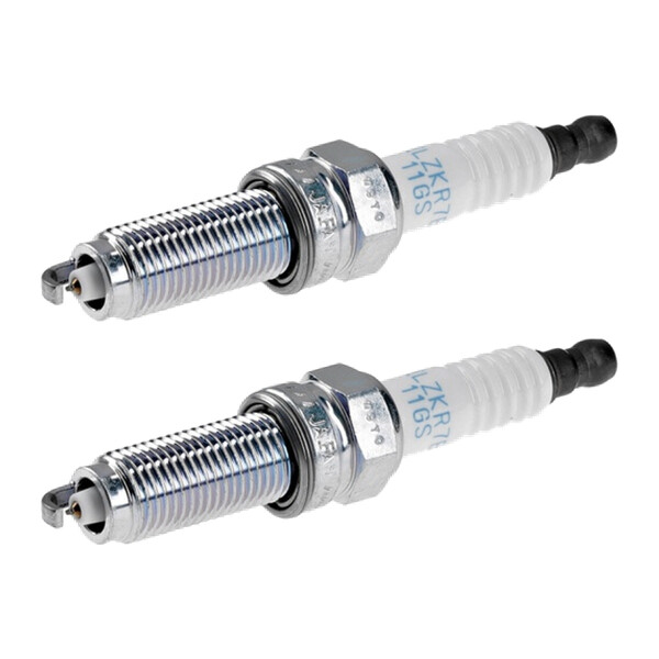 2 Spark Plugs fixed SAE connection NGK aftermarket expertise for e.g. JEEP GRAND