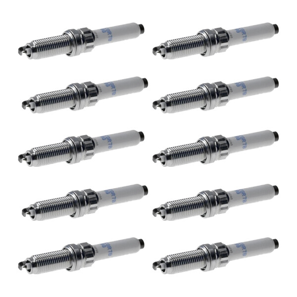 10 Spark Plugs terminal design ring cup-shaped NGK for e.g. CITROËN C4