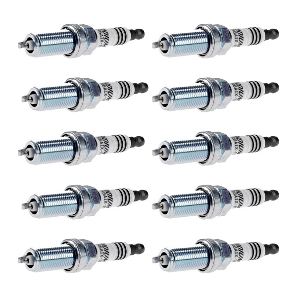 10 Spark Plugs fixed SAE connection NGK Iridium IX for various vehicles