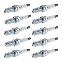 10 Spark Plugs fixed SAE connection NGK suitable for...