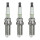3 Spark Plugs fixed SAE connection NGK aftermarket expertise for e.g. CITROËN C4