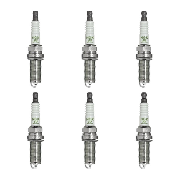 6 Spark Plugs fixed SAE connection NGK aftermarket expertise for e.g. CITROËN C4