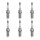6 Spark Plugs fixed SAE connection NGK aftermarket expertise for e.g. CITROËN C4