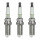 3 Spark Plugs fixed SAE connection NGK V-Line suitable for e.g. CITROËN C4