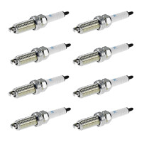 8 Spark Plugs with flat seal seat NGK...