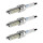 3 Spark Plugs with flat seal seat NGK Aftermarket-Expertise fits KTM