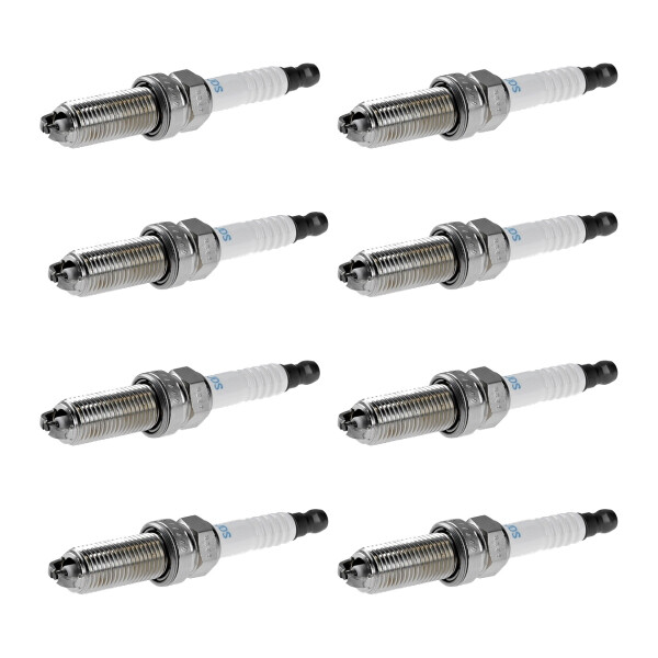 8 Spark Plugs fixed SAE connection NGK suitable for e.g. ALFA ROMEO GIULIA