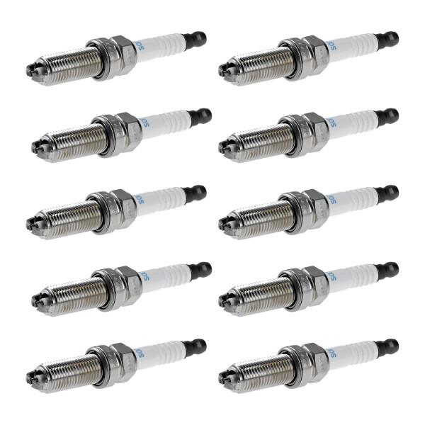 10 Spark Plugs fixed SAE connection NGK suitable for e.g. ALFA ROMEO GIULIA