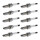10 Spark Plugs fixed SAE connection NGK suitable for e.g. ALFA ROMEO GIULIA