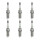 6 Spark Plugs fixed SAE connection NGK suitable for PEUGEOT 407 and others