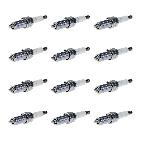 12 Spark Plugs fixed SAE connection NGK IAM-Expertise for e.g. NISSAN MICRA