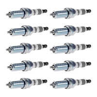 10 Spark Plugs fixed SAE connection NGK Iridium IX for...