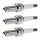 3 Spark Plugs fixed SAE connection NGK suitable for e.g. NISSAN PRIMERA