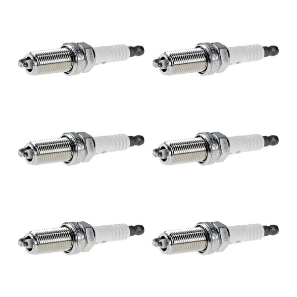 6 Spark Plugs fixed SAE connection NGK IAM expertise for e.g. NISSAN MICRA