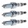 3 Spark Plugs fixed SAE connection NGK IAM-Expertise Iridium IX for TOYOTA LAND