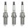 3 Zündkerzen fester SAE-Anschluss NGK V-Line passend für u.a. PEUGEOT 407