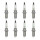 8 Spark Plugs fixed SAE connection NGK V-Line suitable for e.g. PEUGEOT 407