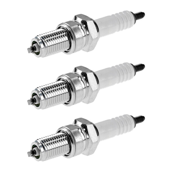 3 Spark Plugs with flat seal seat NGK aftermarket expertise for SUZUKI