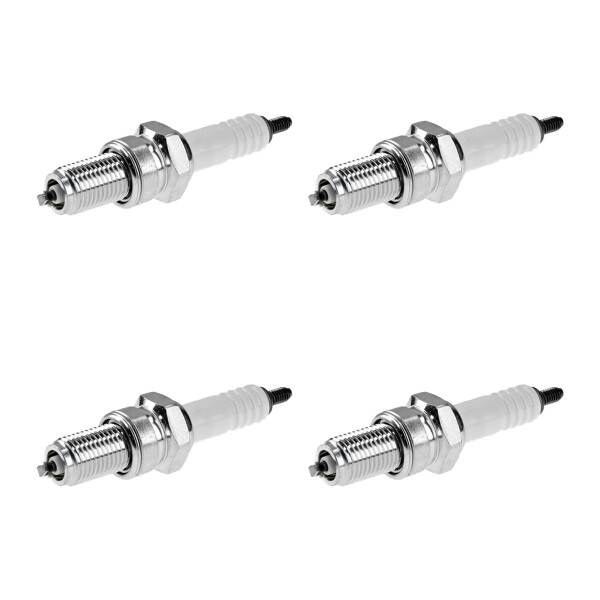 4 Spark Plugs with flat seal seat NGK aftermarket expertise for SUZUKI