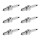 6 Spark Plugs with flat seal seat NGK aftermarket expertise for SUZUKI