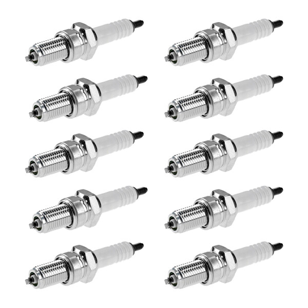 10 Spark Plugs with flat seal seat NGK aftermarket expertise for SUZUKI