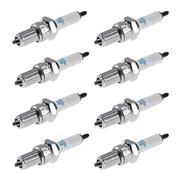 8 Spark Plugs with flat seal seat NGK aftermarket expertise for SUZUKI