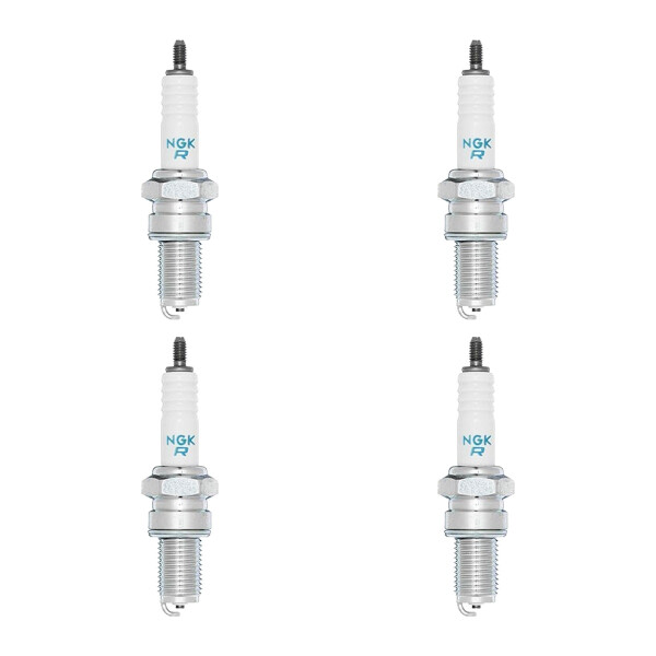 4 Zündkerzen mit Flachdichtsitz NGK Quick Aftermarket-Expertise für u.a. SUZUKI