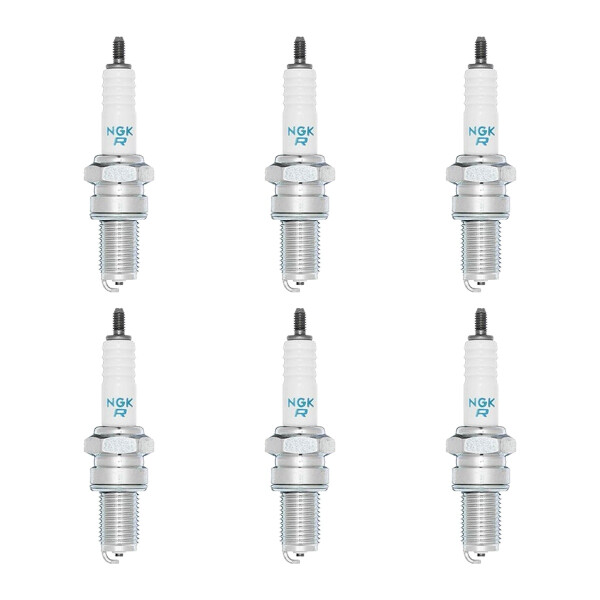 6 Spark Plugs with flat seal seat NGK Quick for SUZUKI and others