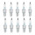 10 Spark Plugs with flat seal seat NGK Quick for SUZUKI and others