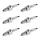 6 Spark Plugs with flat seal seat NGK aftermarket expertise for SUZUKI