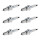 6 Spark Plugs with flat seal seat NGK aftermarket expertise for SUZUKI