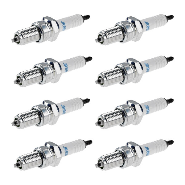 8 Spark Plugs with flat seal seat NGK aftermarket expertise for SUZUKI