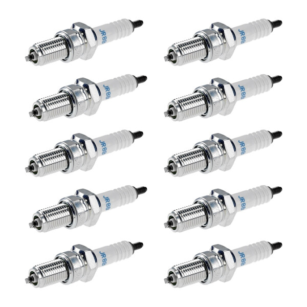 10 Spark Plugs with flat seal seat NGK aftermarket expertise for SUZUKI