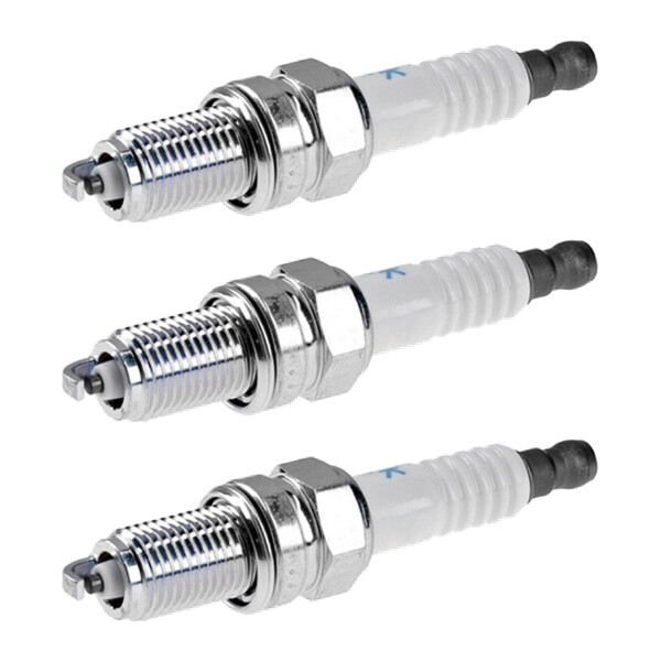 3 Spark Plugs fixed SAE connection NGK IAM expertise for various vehicles