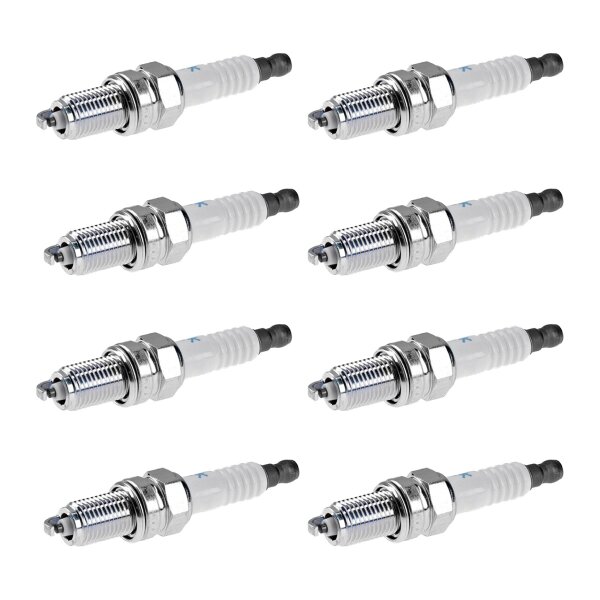 8 Spark Plugs fixed SAE connection NGK IAM expertise for various vehicles