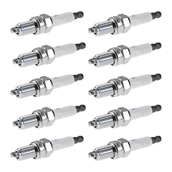 10 Spark Plugs fixed SAE connection NGK IAM expertise for various vehicles