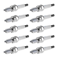 10 Spark Plugs fixed SAE connection NGK IAM expertise for...