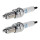 2 Spark Plugs with flat seal seat NGK Aftermarket-Expertise fits KTM
