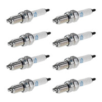 8 Spark Plugs with flat seal seat NGK...