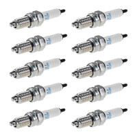 10 Spark Plugs with flat seal seat NGK...