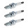 3 Spark Plugs with flat seal seat NGK aftermarket expertise for SUZUKI