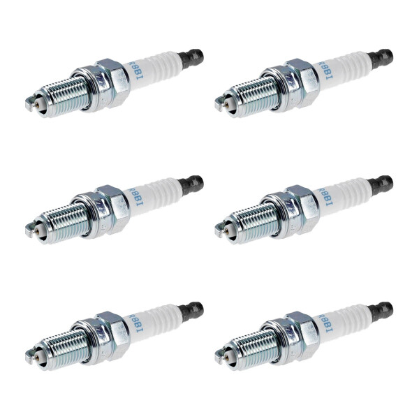6 Spark Plugs with flat seal seat NGK aftermarket expertise for SUZUKI