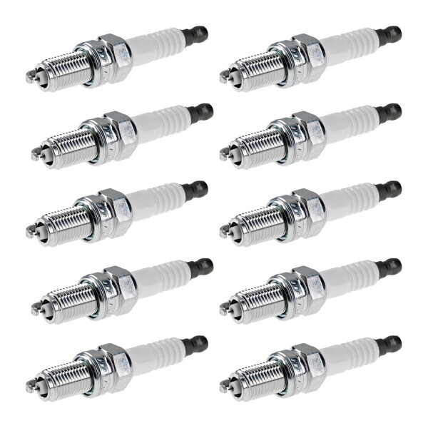 10 Spark Plugs fixed SAE connection NGK aftermarket expertise for e.g. MAZDA