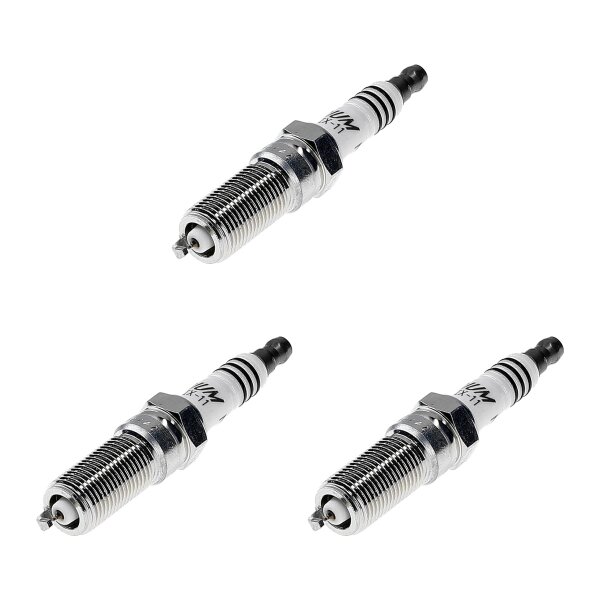 3 Spark Plugs fixed SAE connection NGK Iridium IX for various vehicles
