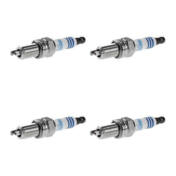 4 Spark Plugs fixed SAE connection NGK LPG Laser Line for e.g. FIAT GRANDE